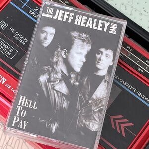 Vintage 1990 The Jeff Healy Band Hell To Pay Cassette Tape